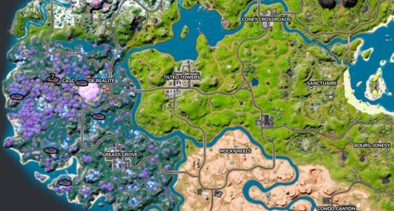 Emplacements Geysers Dans Fortnite Et Comment Se Propulser En L Air