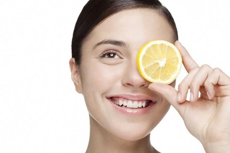 soins de la peau avec du citron