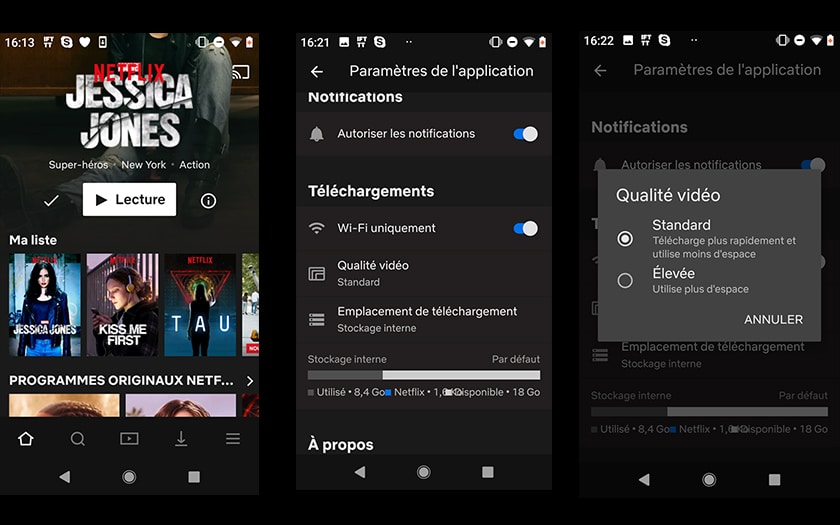 Comment gérer la qualité Netflix sur votre téléphone ou tablette