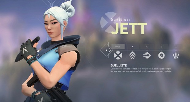 Guide : comment jouer jett sur valorant