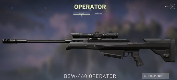 Operator BSW-460 - Le meilleur fusil de sniper de Valorant