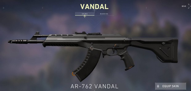 Vandal AR-762 - Le meilleur fusil d'assaut de Valorant