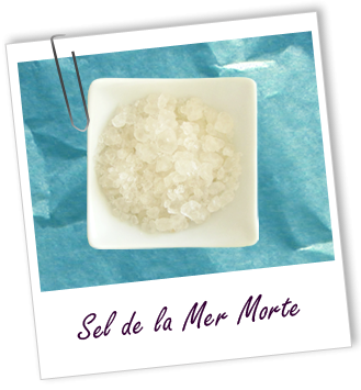 sels de la mer Morte