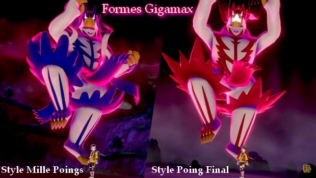 FORMES GIGAMAX DE SHIFFOURS