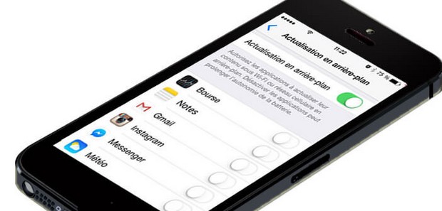 Activer et désactiver les applications en arrière-plan sur iOS