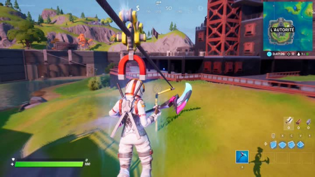 FORTNITE, SAISON 3: COMMENT UTILISER PLUSIEURS TYROLIENNES POUR L'AUTORITÉ