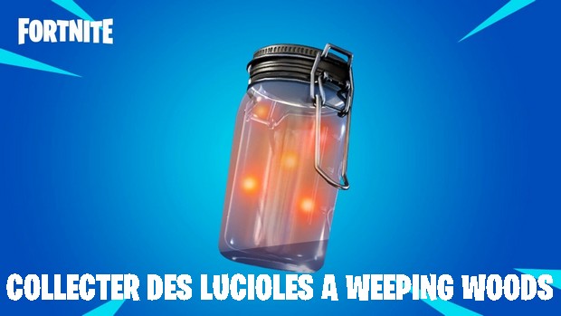 Fortnite: Comment collecter des lucioles à Weeping Woods ? Emplacement