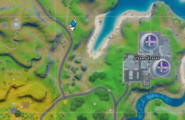 emplacement des réacteurs de Steamy  Stacks dans Fortnite saison 4