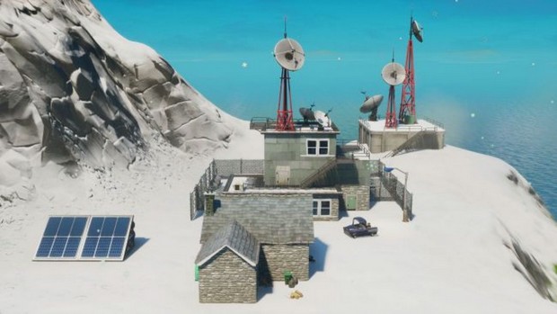 la station météo dans Fortnite