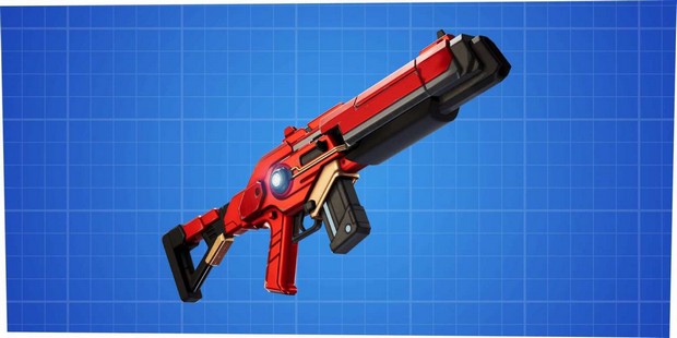 le fusil à énergie Stark Industries dans Fortnite