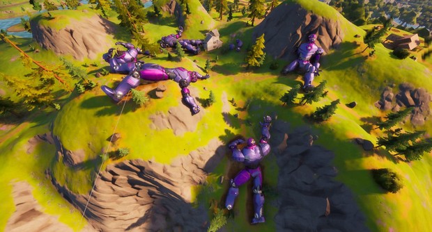 Le cimetière des sentinelles dans Fortnite