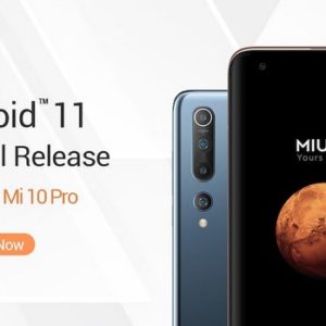 Le 9 septembre 2020: Xiaomi met à jour le Mi 10 et le Mi 10 Pro