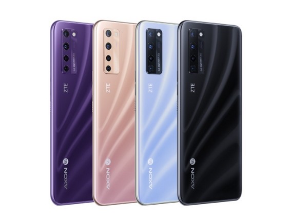 ZTE Axon 20 5G  couleurs