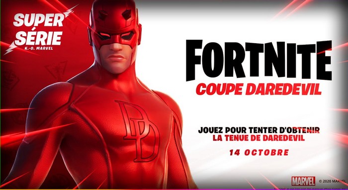 Comment avoir gratuitement le skin Daredevil dans Fortnite ?