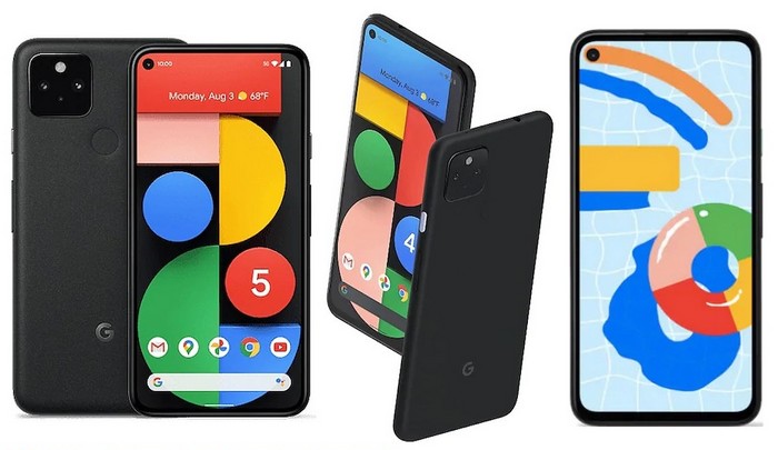 Comparaison Pixel 5 Vs Pixel 4A Vs Pixel 4A 5G