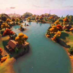 Le Lac Coeur sur Fortnite, près de Stark Industries