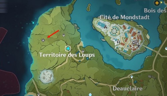 emplacement Territoire des Loups