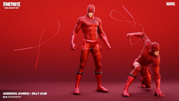 le skin Daredevil dans Fortnite