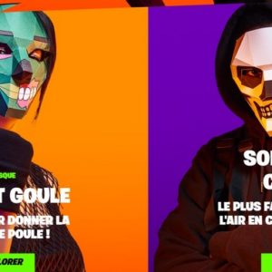 masques Ghoul Trooper et Skull Trooper