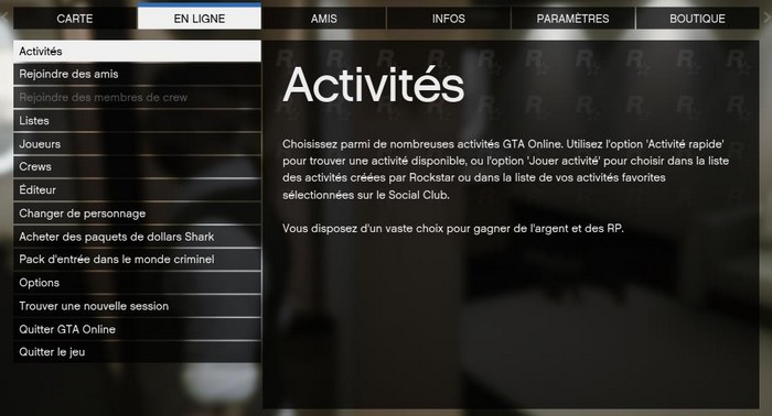 activites - participer aux Courses aux points dans GTA 5 Online