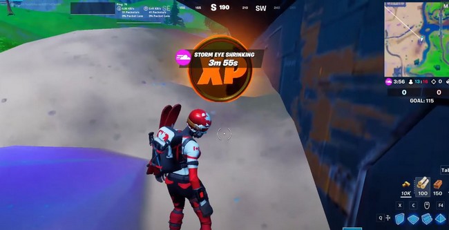 Où se trouvent les pièces d'XP dans Fortnite en semaine 7