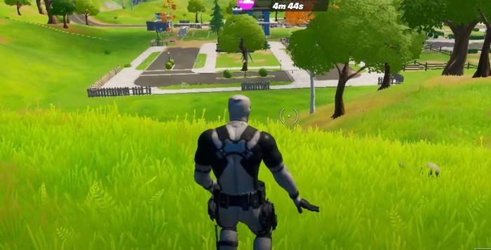 danser où vous voulez dans Pleasant Park pour valider le défi