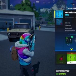 Fabriquer des armes mécaniques en utilisant des pièces mécaniques dans Fortnite