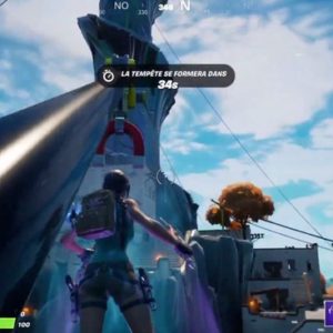 emplacements des tyroliennes dans Fortnite