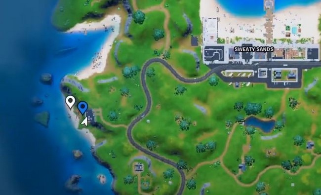 Emplacement de Fancy View Fortnite