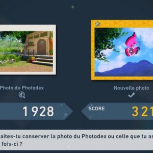 Obtenir un bon score photo sur New Pokémon Snap