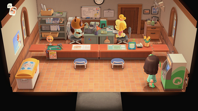 la mairie dans Animal Crossing