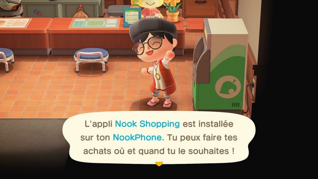 debloquer app nook shopping animal crossing new horizons