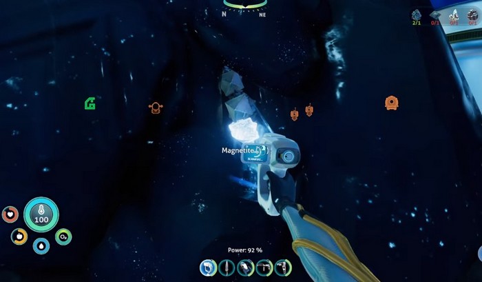 Emplacements Magnétite Subnautica Below Zero