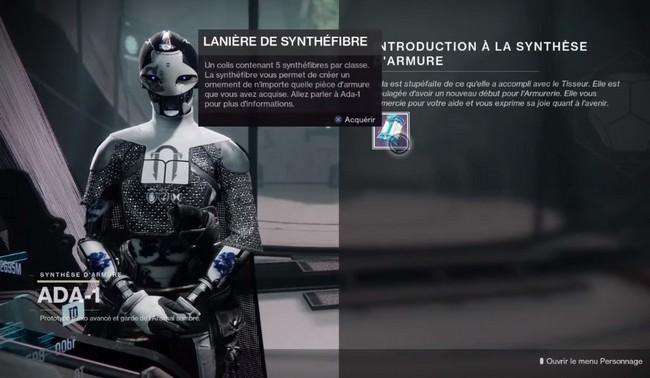 Laniére de Synthéfibre