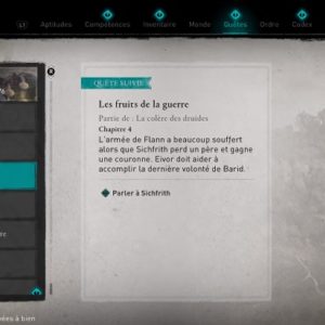 Les fruits de la guerre- Assassin’s Creed Valhalla