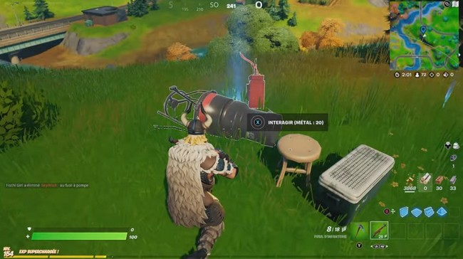 Téléscope 1 endommagé dans Fortnite