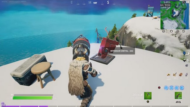 Téléscope 2 endommagé dans Fortnite