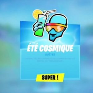 Liste des défis été cosmique dans Fortnite