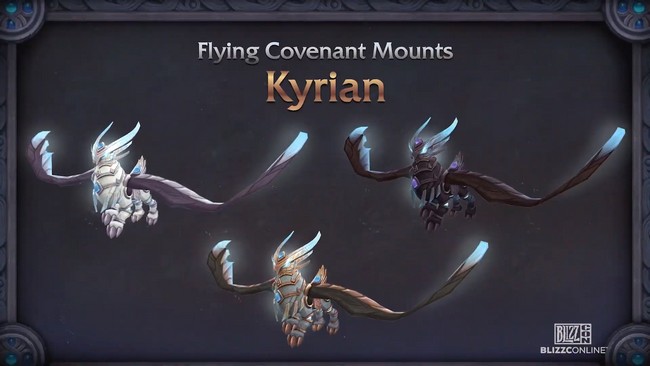 Montures des Kyrians