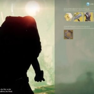 Destiny 2 Xûr 9 juillet au 13 juillet 2021