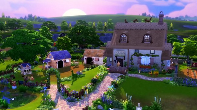 Heure de sortie de l'extension Vie à la Campagne Sims 4