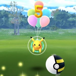 Pokemon Go Pikachu volant comment attraper le Pikachu Ballon 5 ans