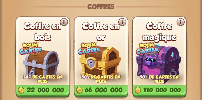 coffres coin master