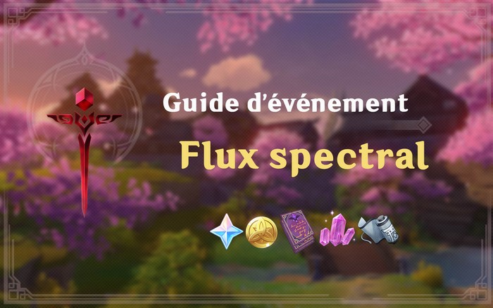 Guide de l’événement “Flux spectral”