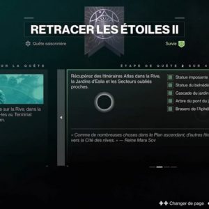 Retracer les étoiles II