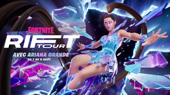 À quelle heure débute le concert d'Ariana Grande dans Fortnite ?