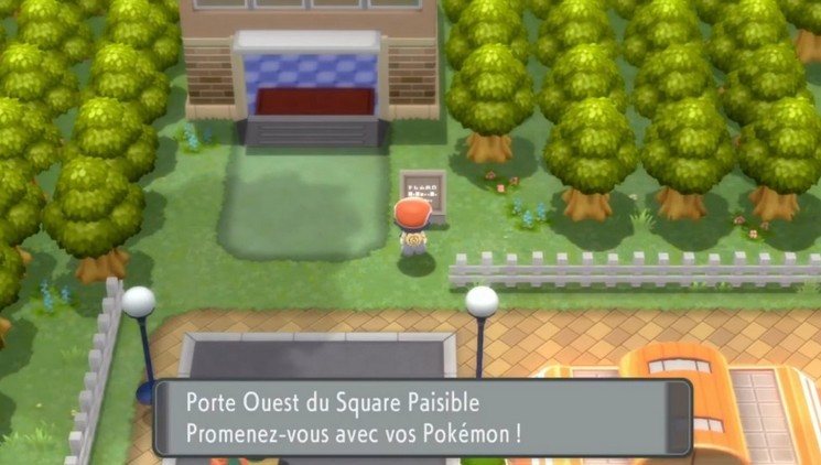 se promener avec ses Pokémon dans Pokémon Diamant Etincelant et Perle Scintillante