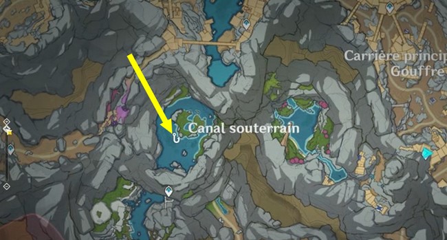 Enquête hydrologique dans le Gouffre-genshin impact