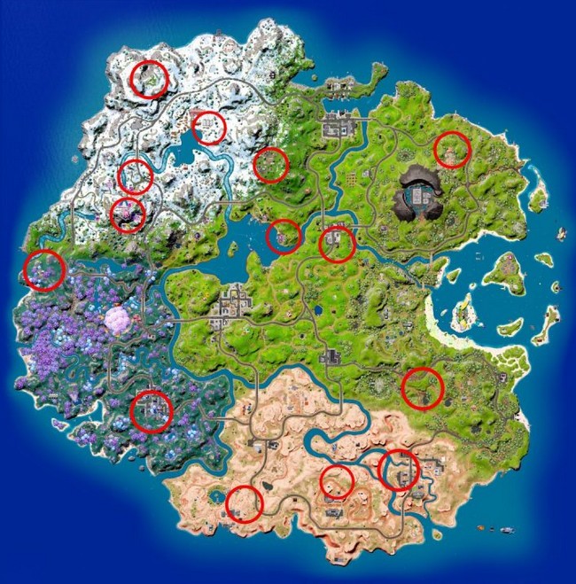 Fortnite Saison 3 : Emplacements Des PNJ, Personnages Et Armes