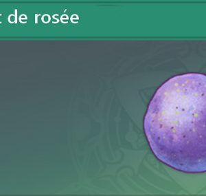 Appât de rosée